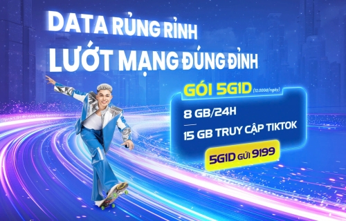 5G1D MobiFone - Nâng tầm trải nghiệm kết nối mỗi ngày chỉ với 12.000 đồng!