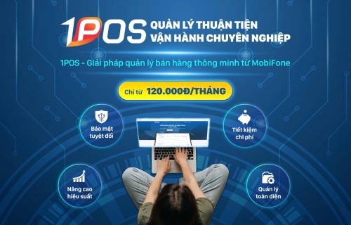 Từ quản lý bán hàng đến quản trị toàn diện: SMEs tăng trưởng bền vững với MobiFone 1POS & 1ERP